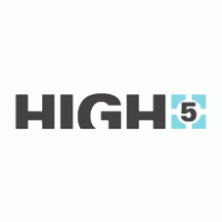 HIGH5 interactive logo vector logo