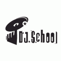 DJ.School logo vector logo
