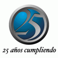 Autofin Auto 25 Aniversario logo vector logo