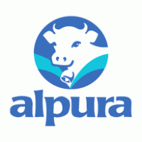 Alpura logo vector logo