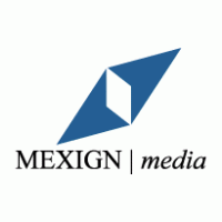 Mexign Media logo vector logo