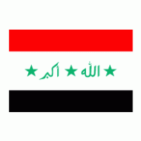 Republic of Iraq Flag logo vector logo