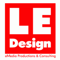 LE Design logo vector logo