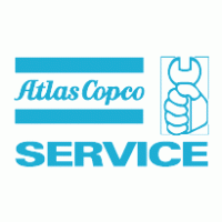 Atlas Copco Service logo vector logo