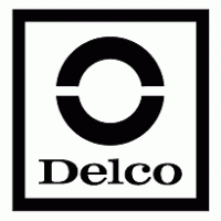 Delco GMC logo vector logo