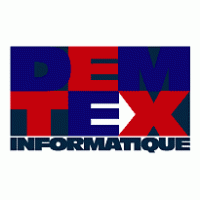 Demtex Informatique logo vector logo