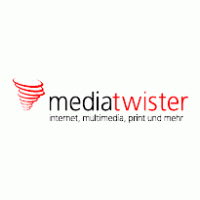 mediatwister logo vector logo