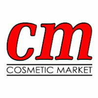 cm cosmetic market logo vector logo