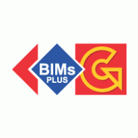 BIMs PLUS logo vector logo