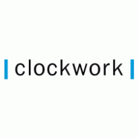 Clockwork logo vector logo