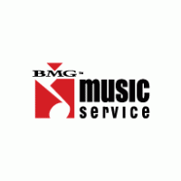 BMG Music Service logo vector logo