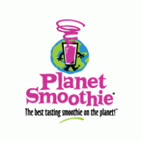 Planet Smoothie logo vector logo