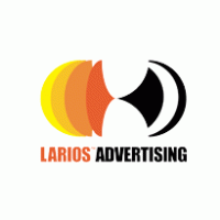 LARIOS ADVERTISING logo vector logo