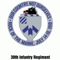 30th Infantry Regiment logo vector logo