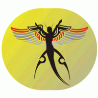 Dark angel logo vector logo