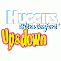 Huggies Ultraconfort Up&Down logo vector logo