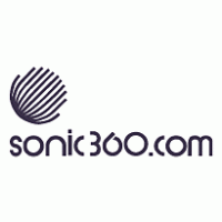 Sonic360.com logo vector logo