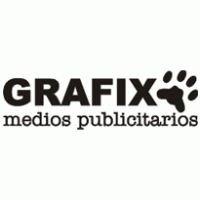 grafix medios publicitarios logo vector logo