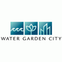 Water Garden City logo vector logo