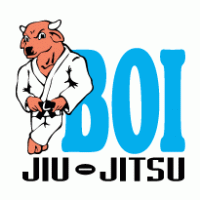 boi jiujitsu logo vector logo