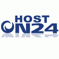 HostOn24 logo vector logo