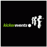 kicker events® logo vector logo
