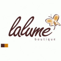 Lalume Boutique logo vector logo