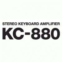 KC-880 Stereo Keyboard Amplifier logo vector logo