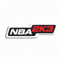 NBA 2k3 logo vector logo