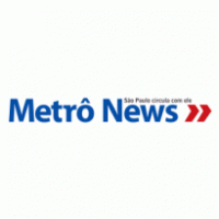 Jornal Metrô News logo vector logo