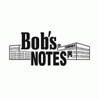 Bob’s Notes logo vector logo