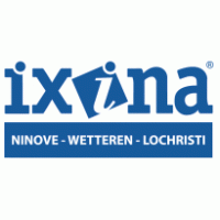 Ixina keukens logo vector logo