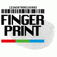 Fingerprint Gráfica logo vector logo