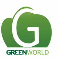 Green World logo vector logo
