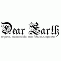 Dear Earth logo vector logo