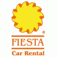 Fiesta Car Rental logo vector logo