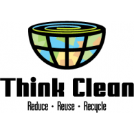 Think Clean logo vector logo