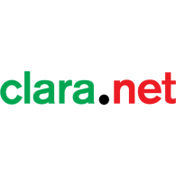 Clara.net logo vector logo