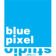 Blue Pixel Studio logo vector logo