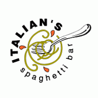 Italian’s Spaghetti Bar logo vector logo