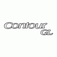 Contour GL logo vector logo