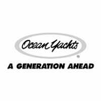 Ocean Yachts logo vector logo