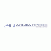 Alfa Press logo vector logo