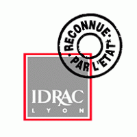 Idrac Lyon logo vector logo