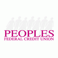 Peoples Federal Credit Union logo vector logo