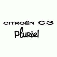 Citroen C3 Pluriel logo vector logo