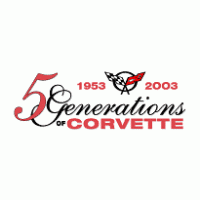 Corvette logo vector logo