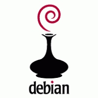 Debian logo vector logo