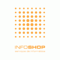 InfoShop logo vector logo
