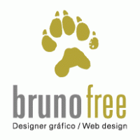 brunofree logo vector logo